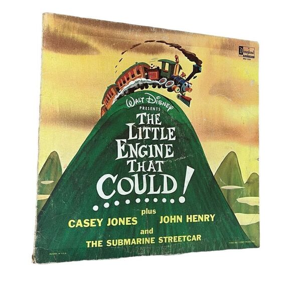 RARE WALT DISNEY THE LITTLE ENGINE THAT COULD + 2 STORIES VINTAGE VINYL RECORD - Picture 5 of 7